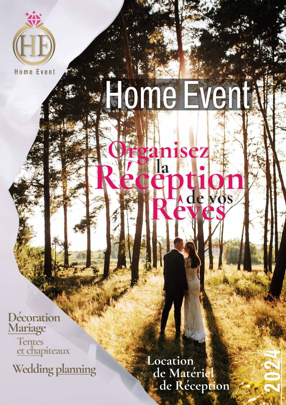 Couverture de la plaquette Home Event 2024