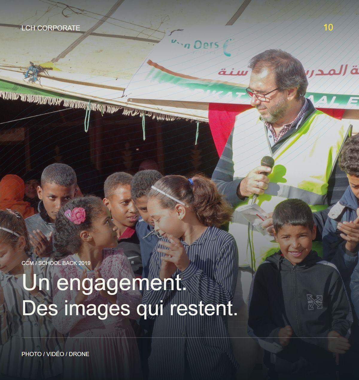 CCM School Back 2019 : couverture évènementielle photo, vidéo et drone par LCH Corporate
